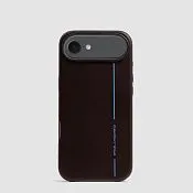 Кожаный чехол для iPhone 17 Air с MagSafe Piquadro AC7103B2/MO, коричневый