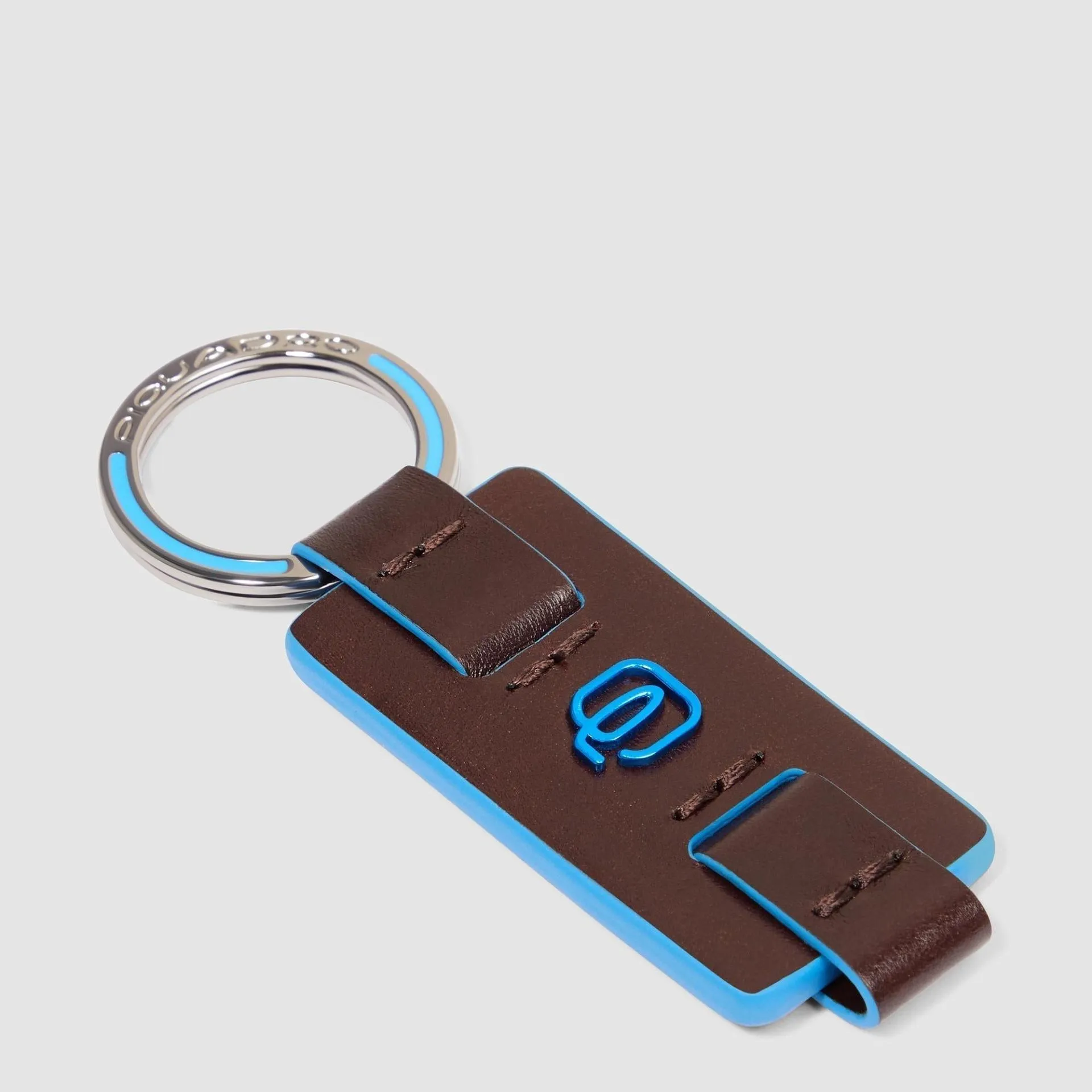 Брелок для ключей из кожи, линия Blue Square Piquadro PC6862B2/MO, коричневыйphoto0