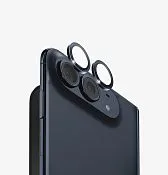 Защита камеры UNIQ Optix AluGuard для iPhone Duo, синий (cosmic blue)