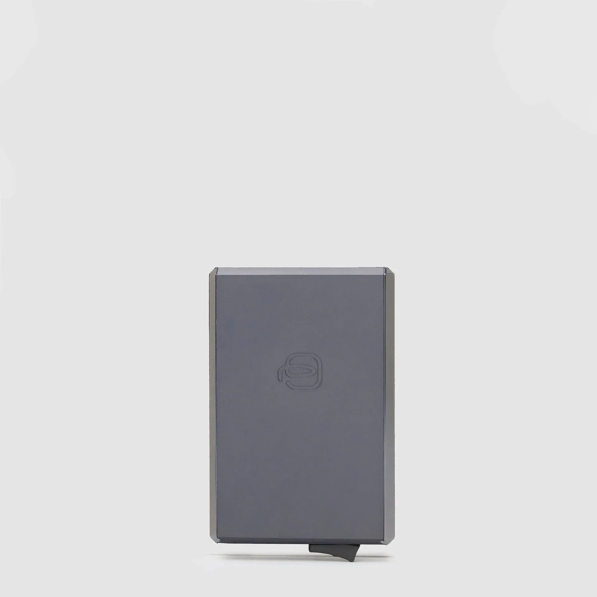 Кардхолдер MagSafe из алюминия и кожи, RFID-защита Piquadro PP7072B2R/BLU2, синийphoto1