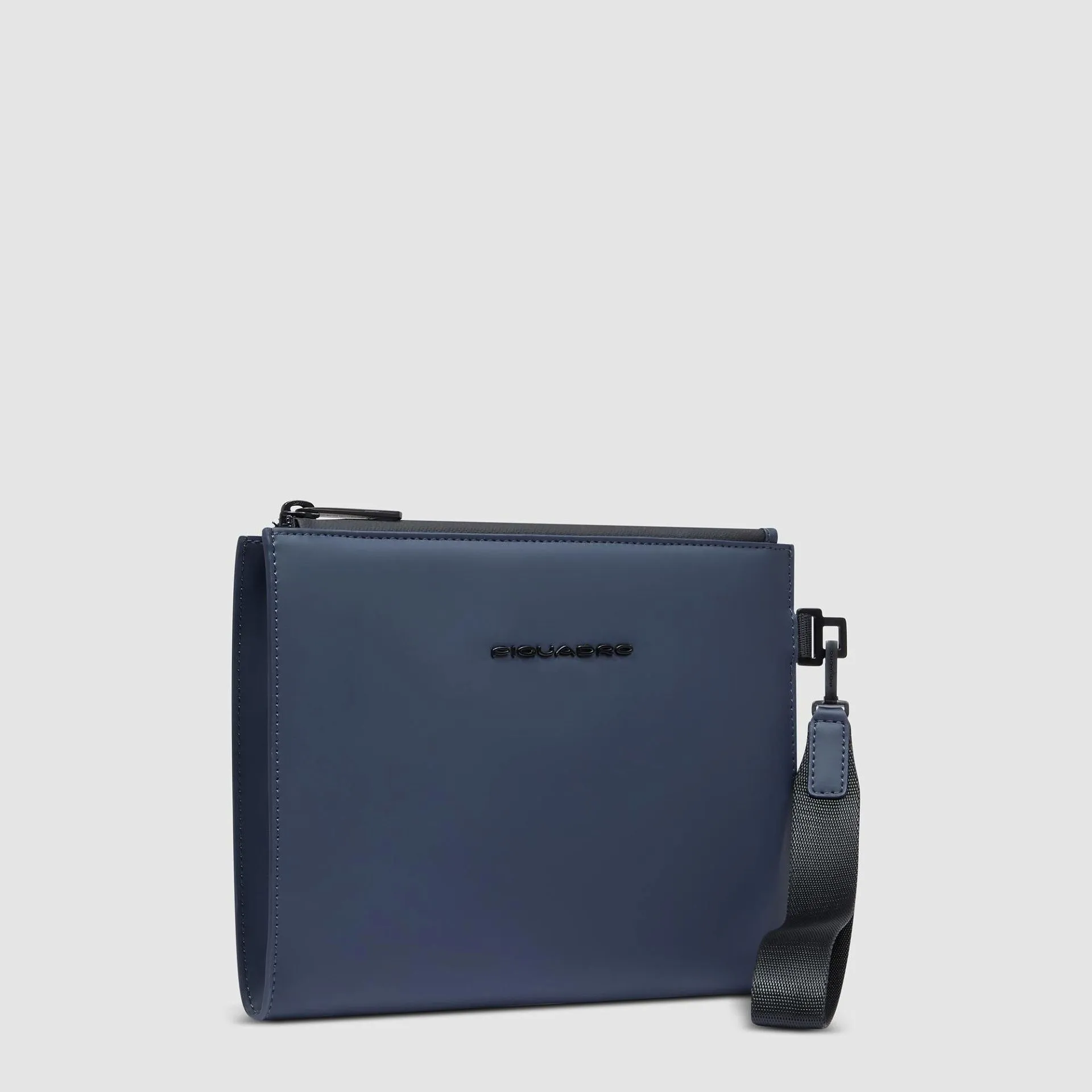 Мужской клатч из водоотталкивающей ткани Piquadro AC6833C2OW/BLU, синийphoto1