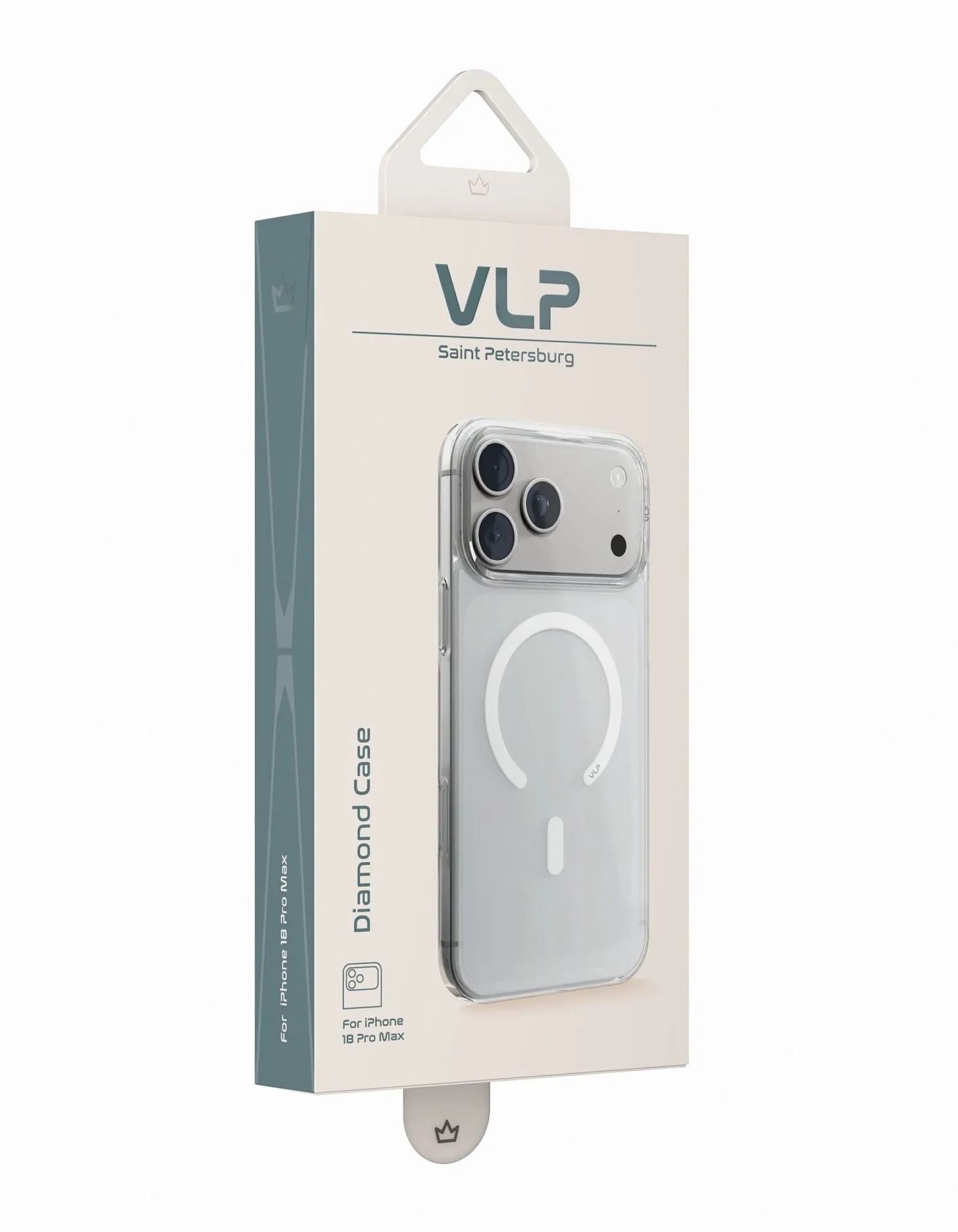 Чехол защитный VLP Diamond Case с MagSafe для iPhone 18 Pro Max, прозрачныйphoto9