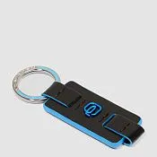 Брелок для ключей из кожи, линия Blue Square Piquadro PC6862B2/N, чёрный