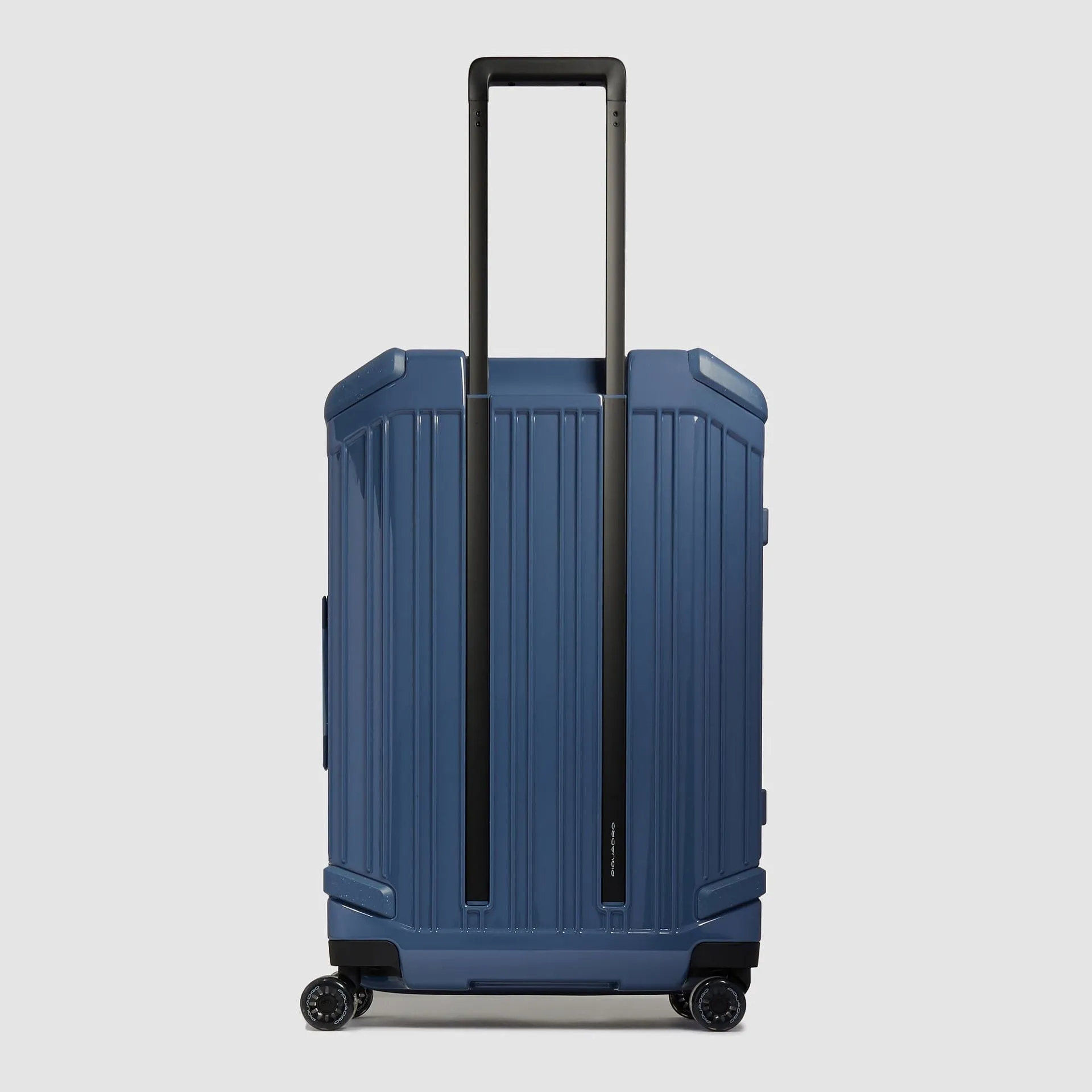Чемодан средний расширяемый на 4 колёсах, замок TSA Piquadro BV4427POP/AV, синийphoto2