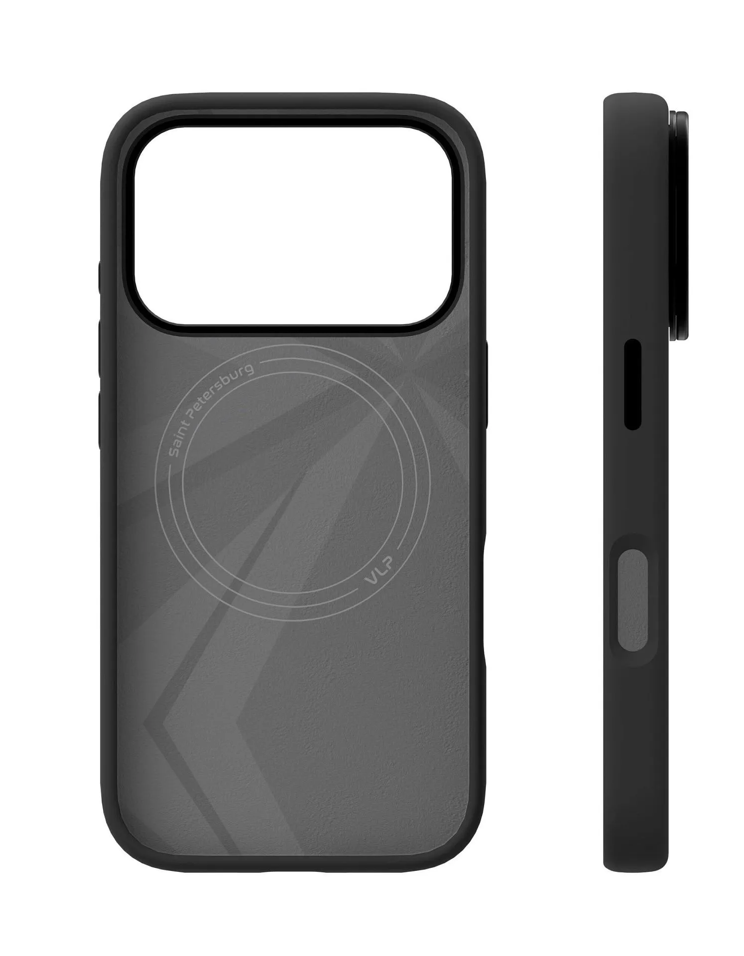 Чехол защитный VLP Aster Pro Stand Case с MagSafe для iPhone 17 Pro, черныйphoto2