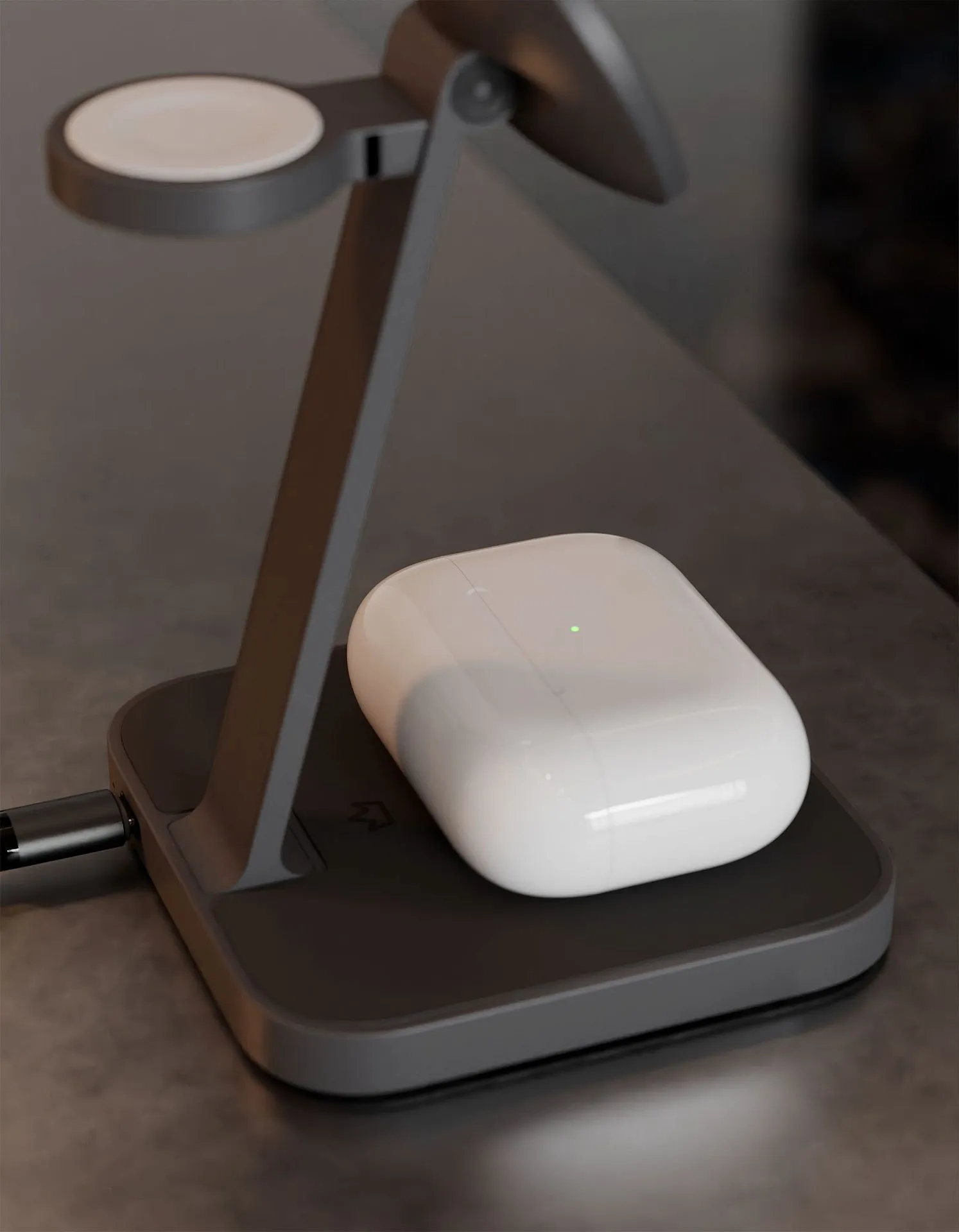 Беспроводное зарядное устройство VLP Unity Power 3in1 для Apple, серый космосphoto7