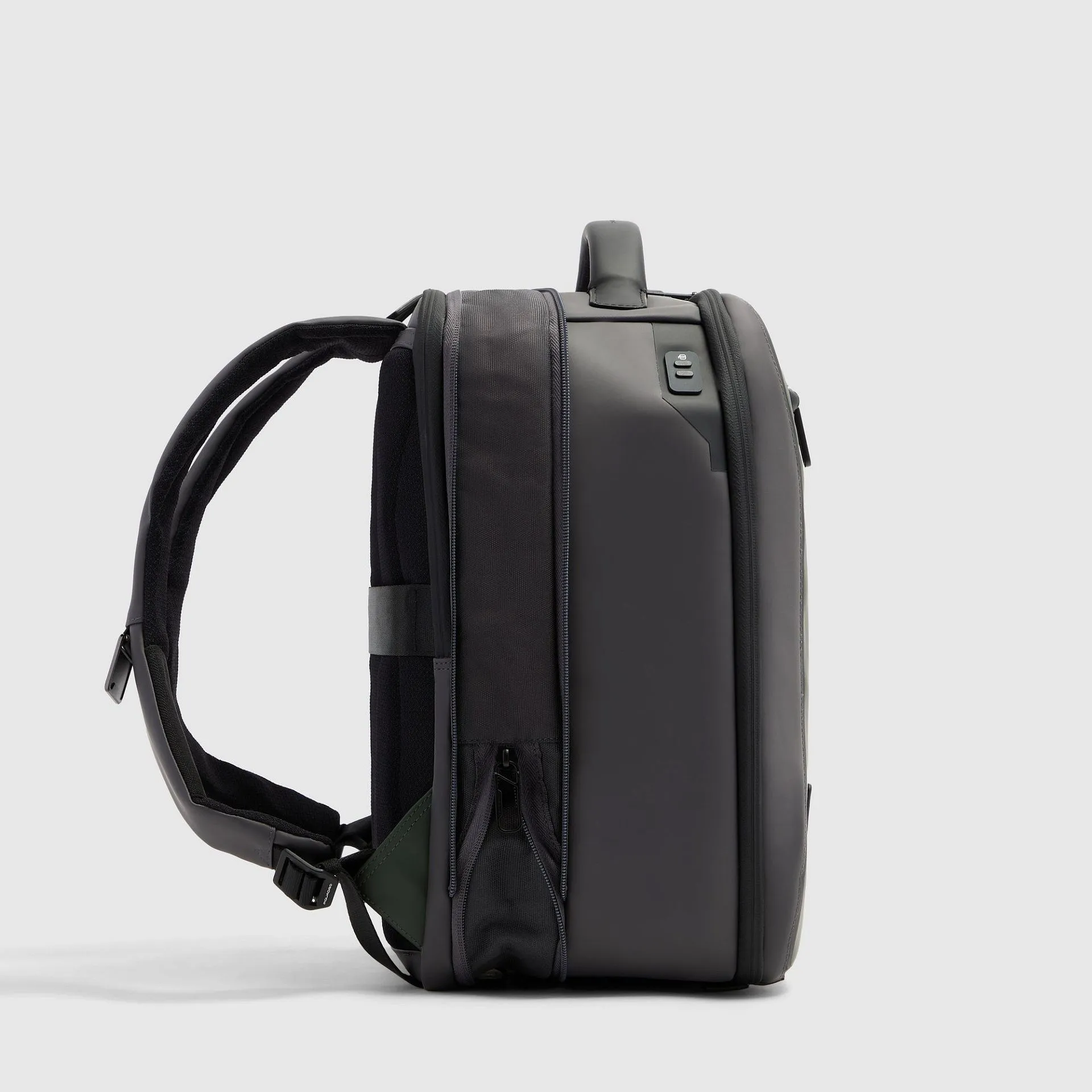 Дорожный рюкзак для ноутбука 14" с системой расширения Piquadro CA7151W146/VE, зелёныйphoto6