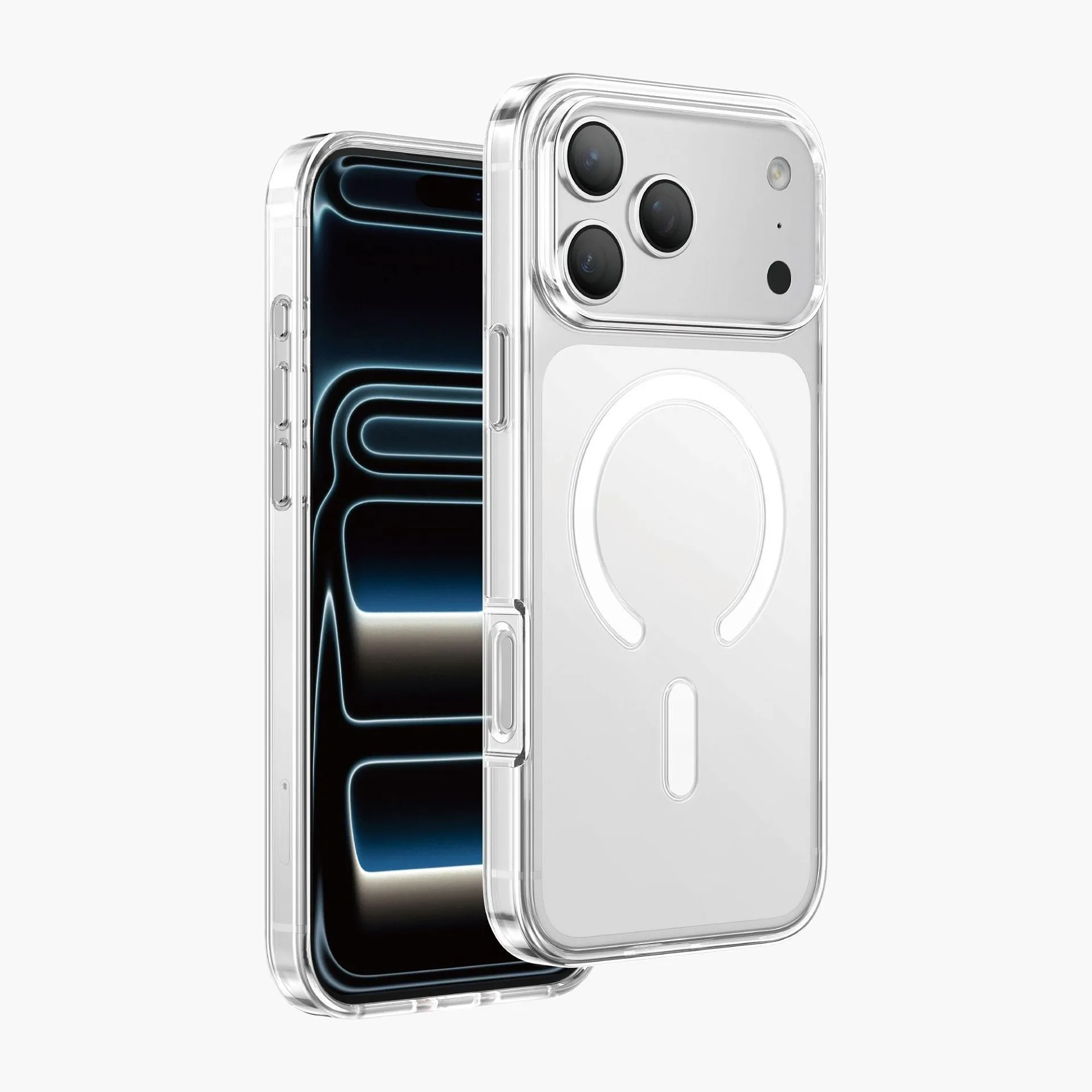 Чехол защитный KEEPHONE NON-YELLOWING KP-MC0178 для iPhone 17 Pro Max / iPhone 18 Pro Max, прозрачныйphoto0