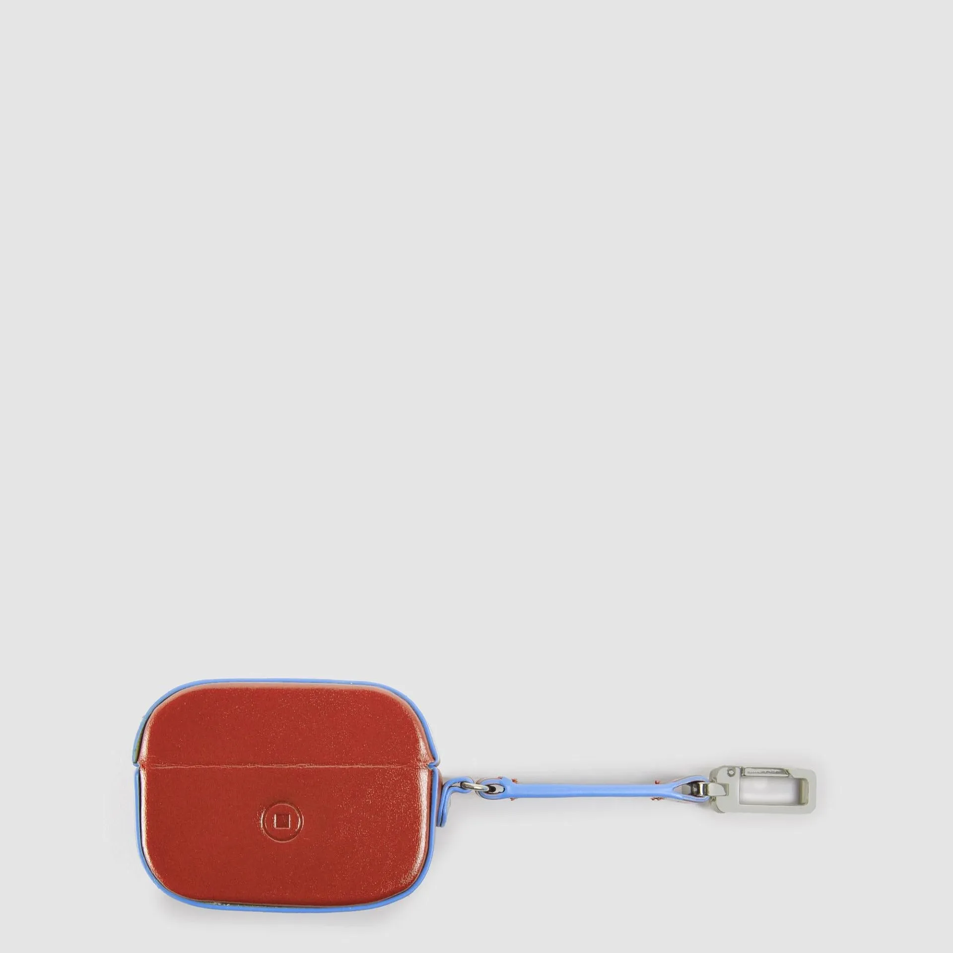 Кожаный чехол для AirPods Pro с кольцом Piquadro AC5308B2/CU4, коричневыйphoto2
