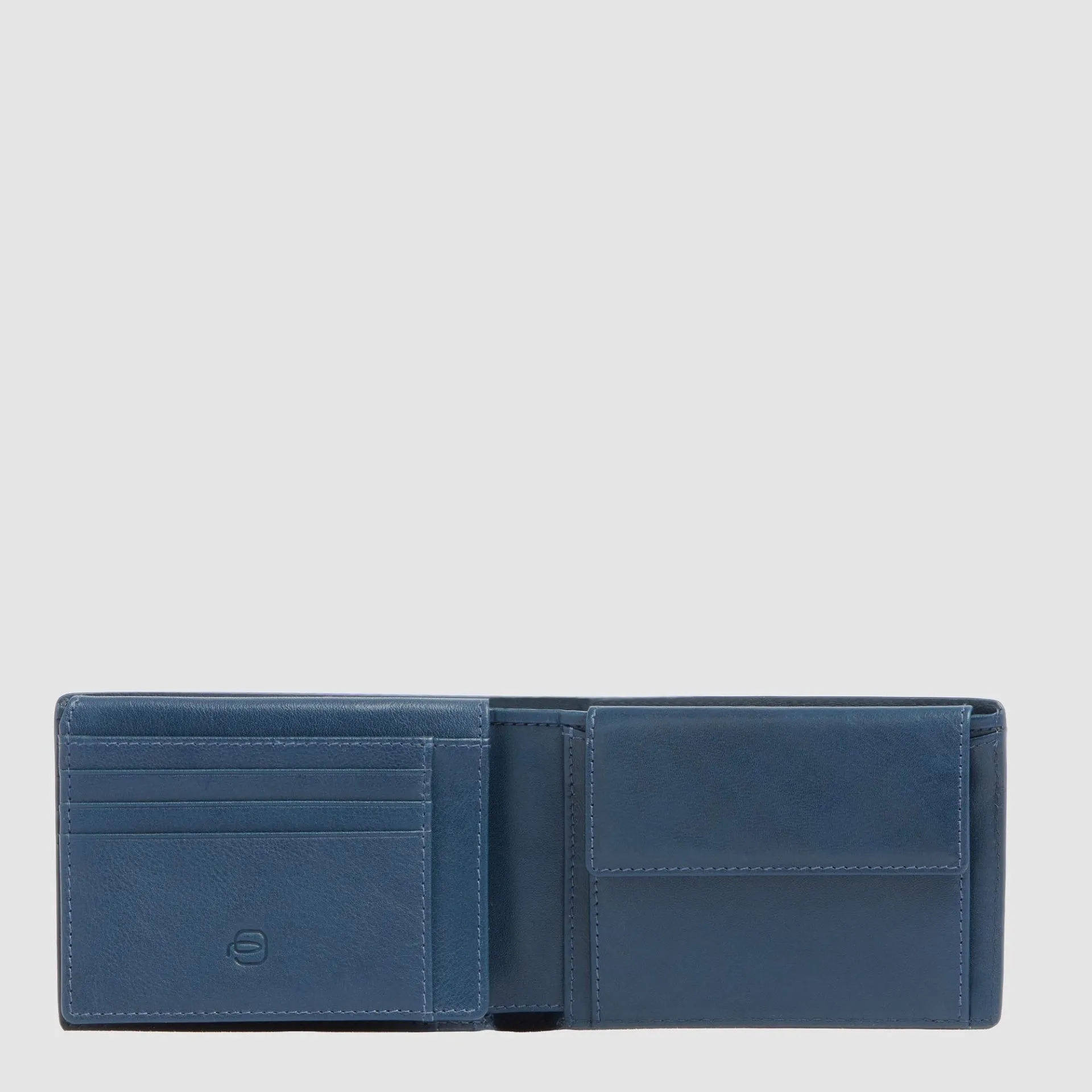 Мужское кожаное портмоне на 7 карт, RFID-защита Piquadro PU1392W143R/BLU, синийphoto2