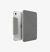 Чехол UNIQ Camden для iPad Mini (A17 Pro/6th Gen), серый (Dark Gray)