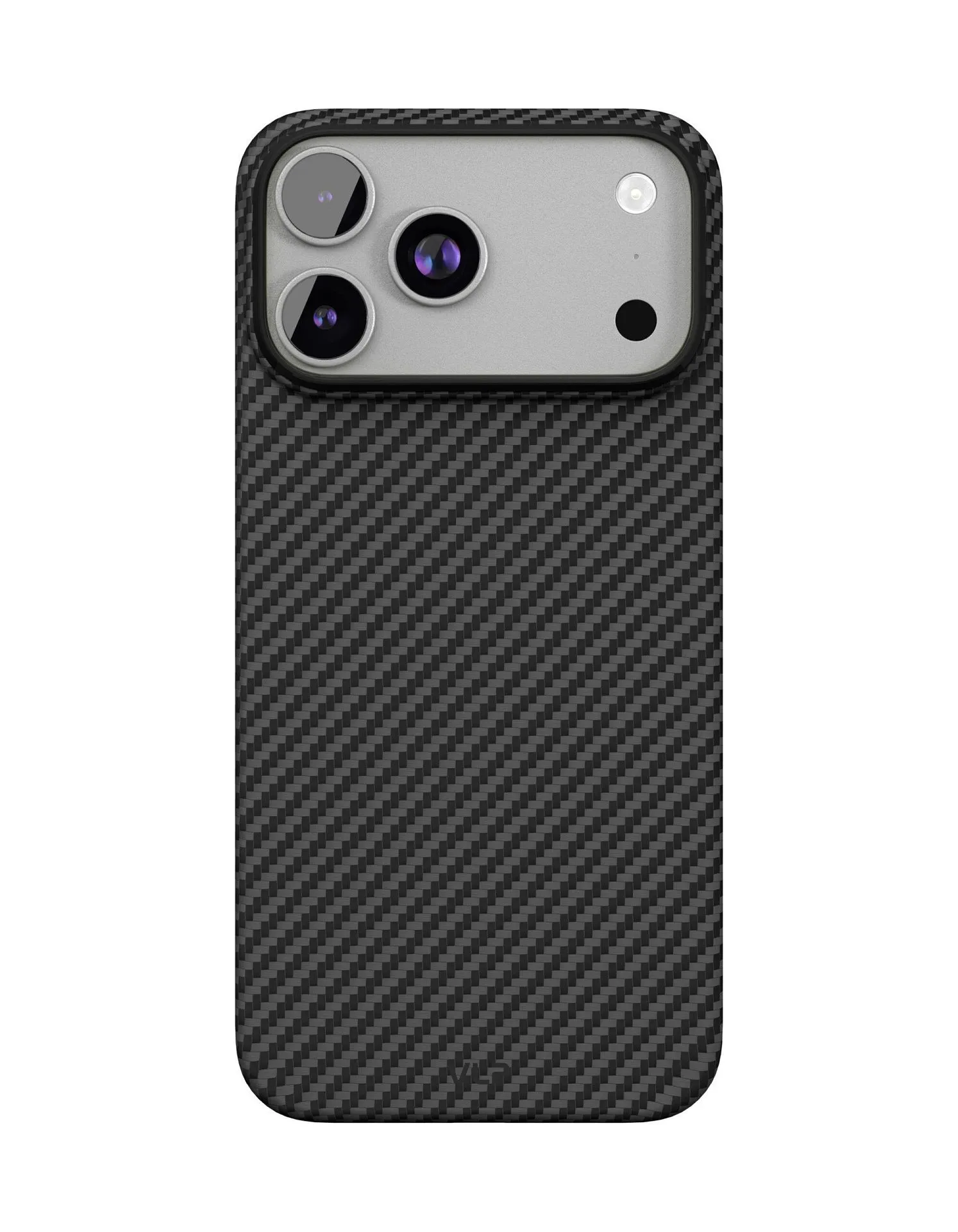 Чехол защитный VLP Kevlar Case с MagSafe для iPhone 17 Pro Max, черныйphoto0