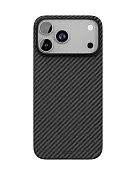 Чехол защитный VLP Kevlar Case с MagSafe для iPhone 17 Pro Max, черный