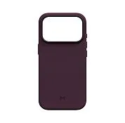 Чехол Magssory Eco-Leather Case для iPhone 18 Pro, бордовый