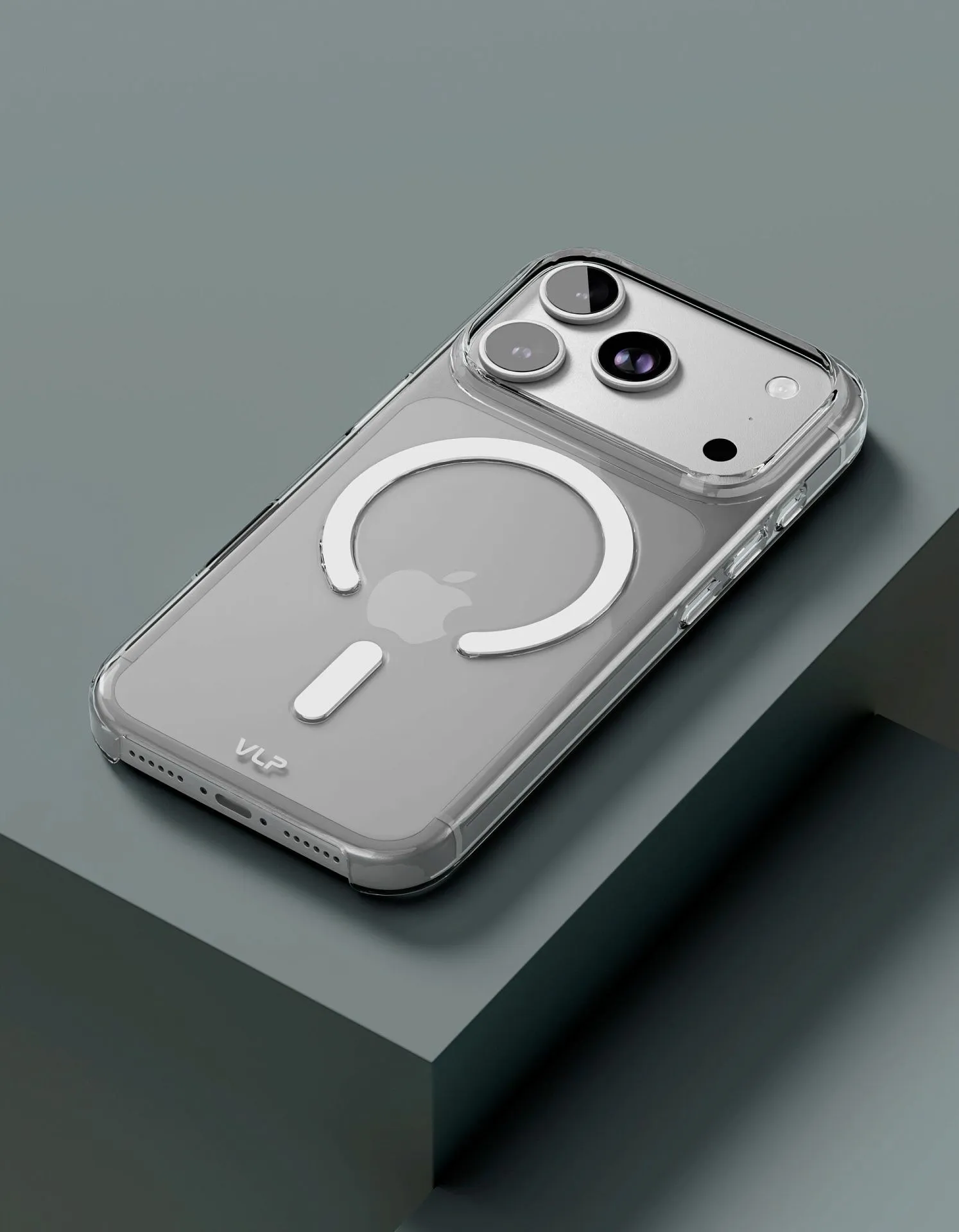 Чехол защитный VLP Puro Case с MagSafe для iPhone 17 Pro, прозрачныйphoto1