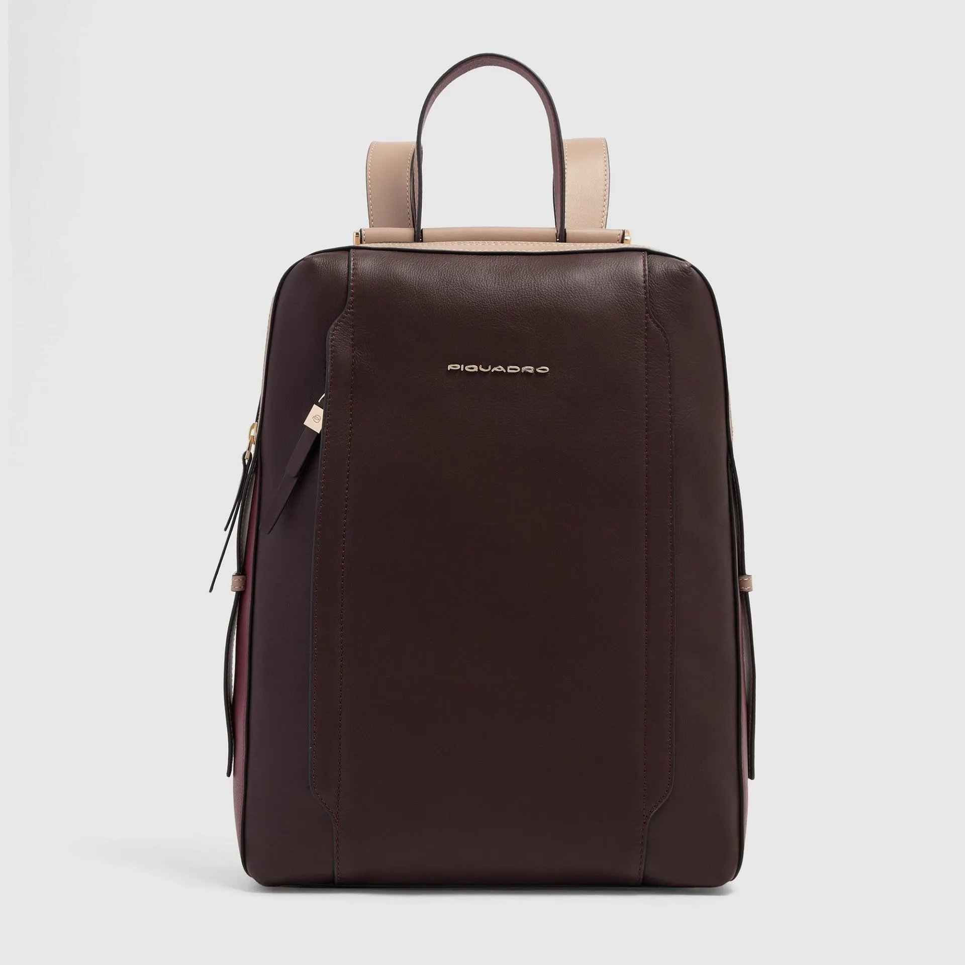 Женский кожаный рюкзак для ноутбука 14" Piquadro CA4576W92/BORO, бордовыйphoto0