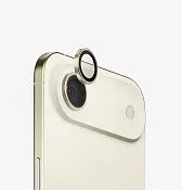 Защита камеры UNIQ Optix AluGuard Aluminum для iPhone Air, золотистый (twilight gold)