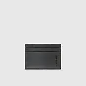 Кожаный картхолдер MagSafe на 2 карты с RFID-защитой Piquadro PP7435PQ6/N, чёрный