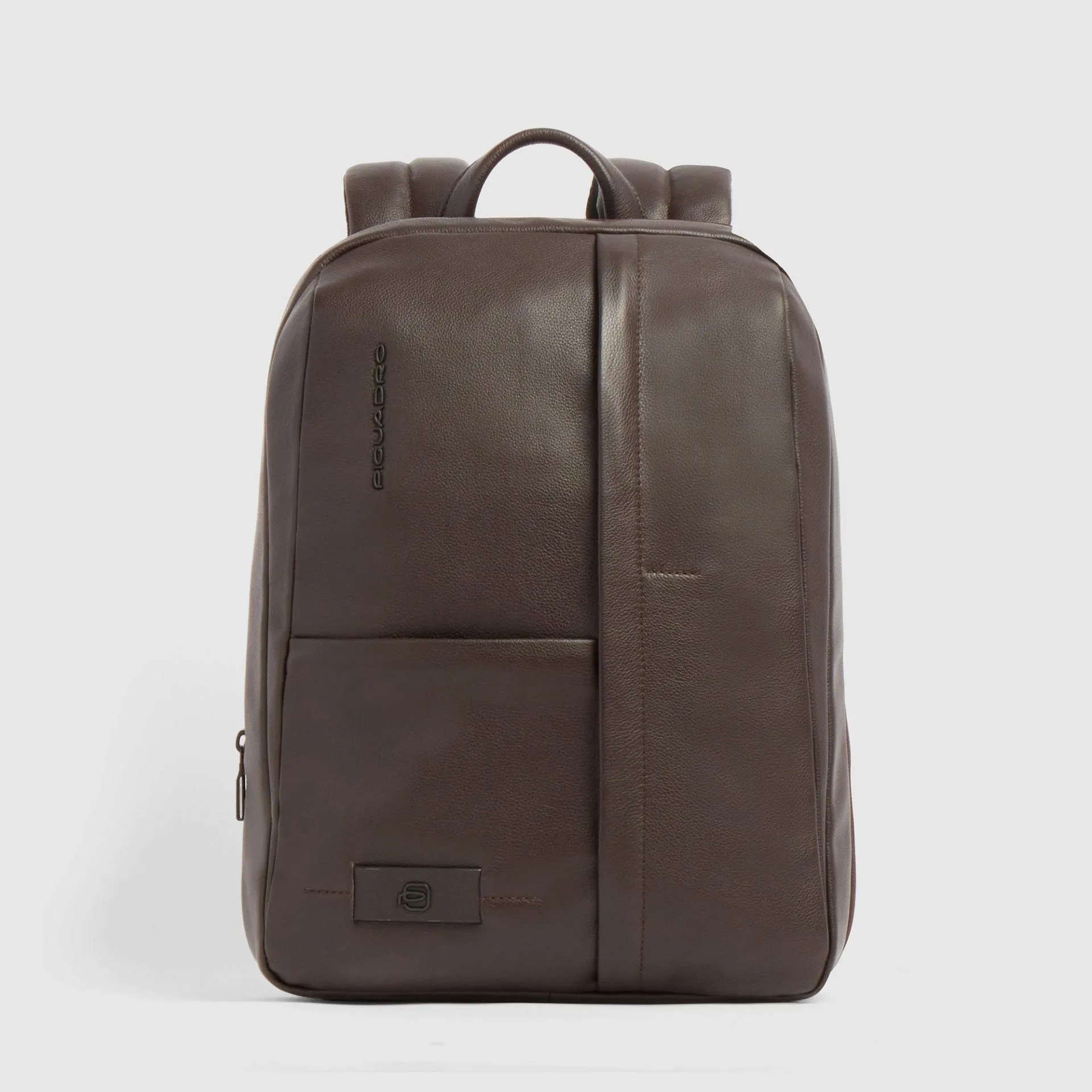 Кожаный расширяемый рюкзак для ноутбука 14" Piquadro CA7054W137/TM, коричневыйphoto0
