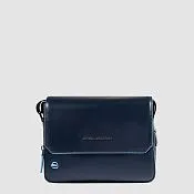 Кожаная сумка через плечо для iPad mini с защитой RFID Piquadro CA6812B2/BLU2, синий