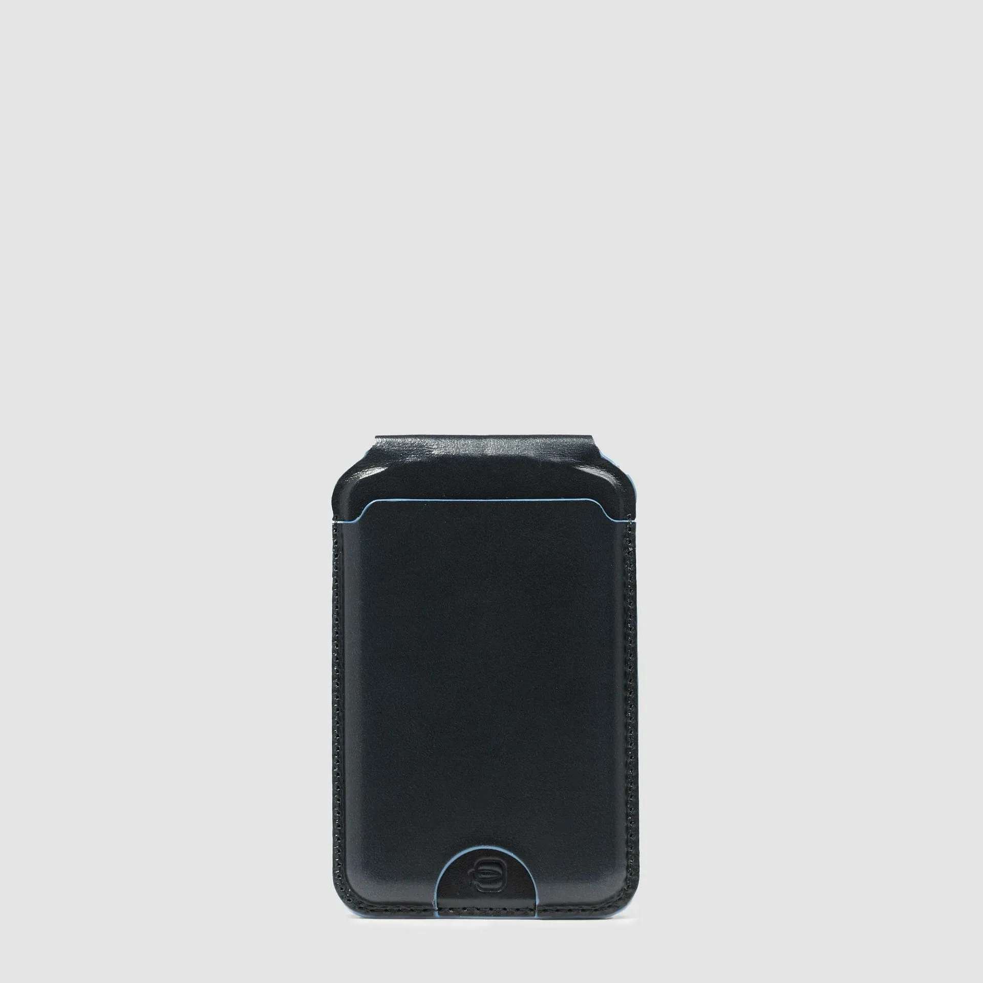 Кожаный картхолдер MagSafe с трекером Find My Piquadro AC6717B2/N, чёрныйphoto0