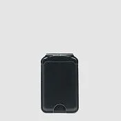 Кожаный картхолдер MagSafe с трекером Find My Piquadro AC6717B2/N, чёрный