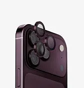 Защита камеры UNIQ Optix AluGuard для iPhone 18 Pro & iPhone 18 Pro Max, бордовый (royal burgundy)