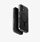 Чехол UNIQ Clario для iPhone 17, серый (Smoke)