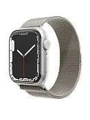 Ремешок из нержавеющей стали VLP для Apple Watch 42/44/45/46, шампань