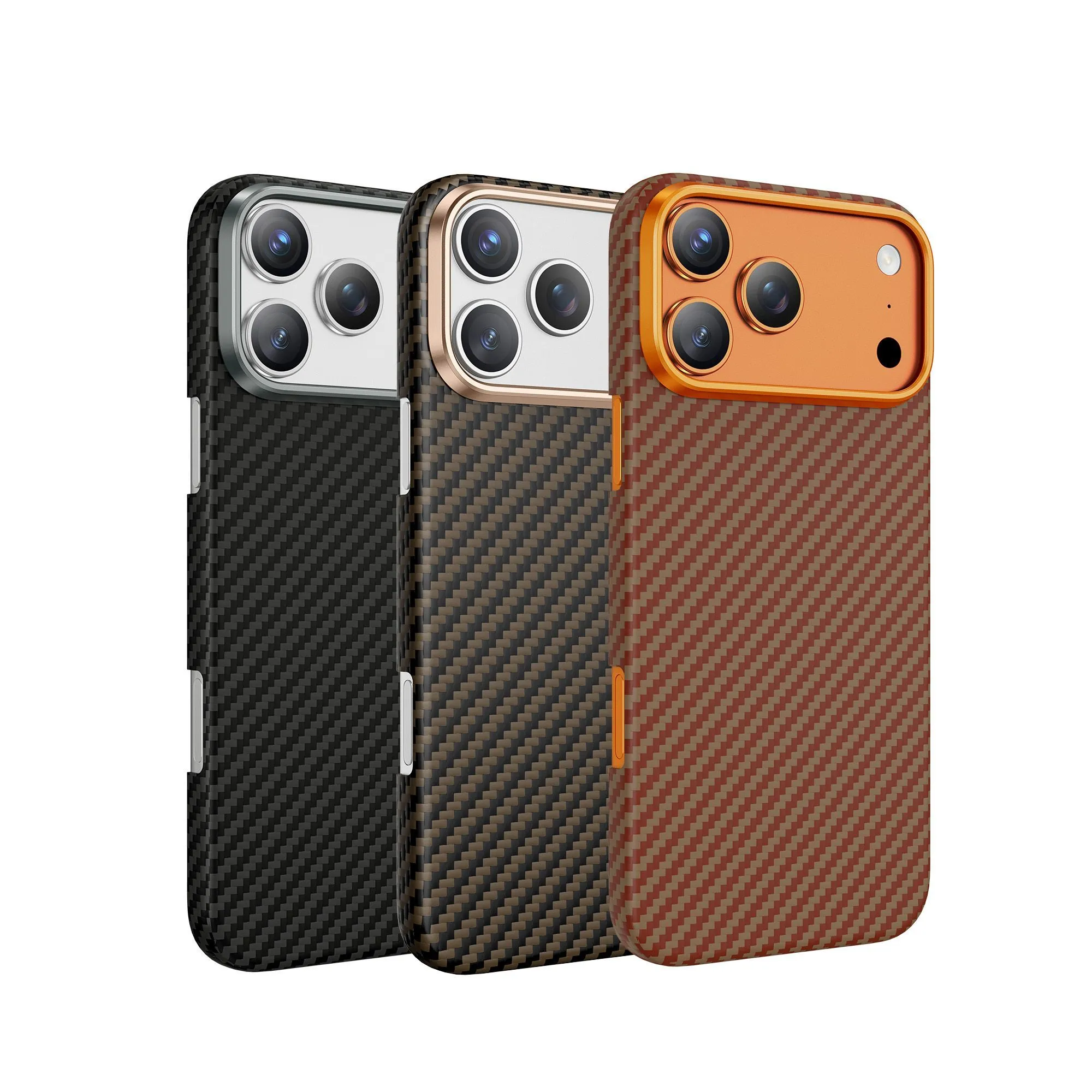 Чехол защитный KEEPHONE KEVLAR DIAGO для iPhone 17 Pro / iPhone 18 Pro, черныйphoto4