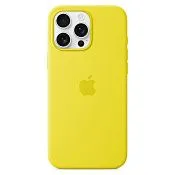 Силиконовый чехол MagSafe для iPhone 16 Pro Max Желтый