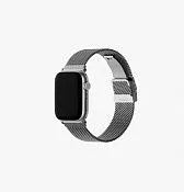Ремешок UNIQ Dante Pro для Apple Watch 42/41/40 мм, серебристый (Titanium Sliver)