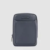 Кожаная сумка через плечо для iPad mini Piquadro CA3084MOS/BLU, синий