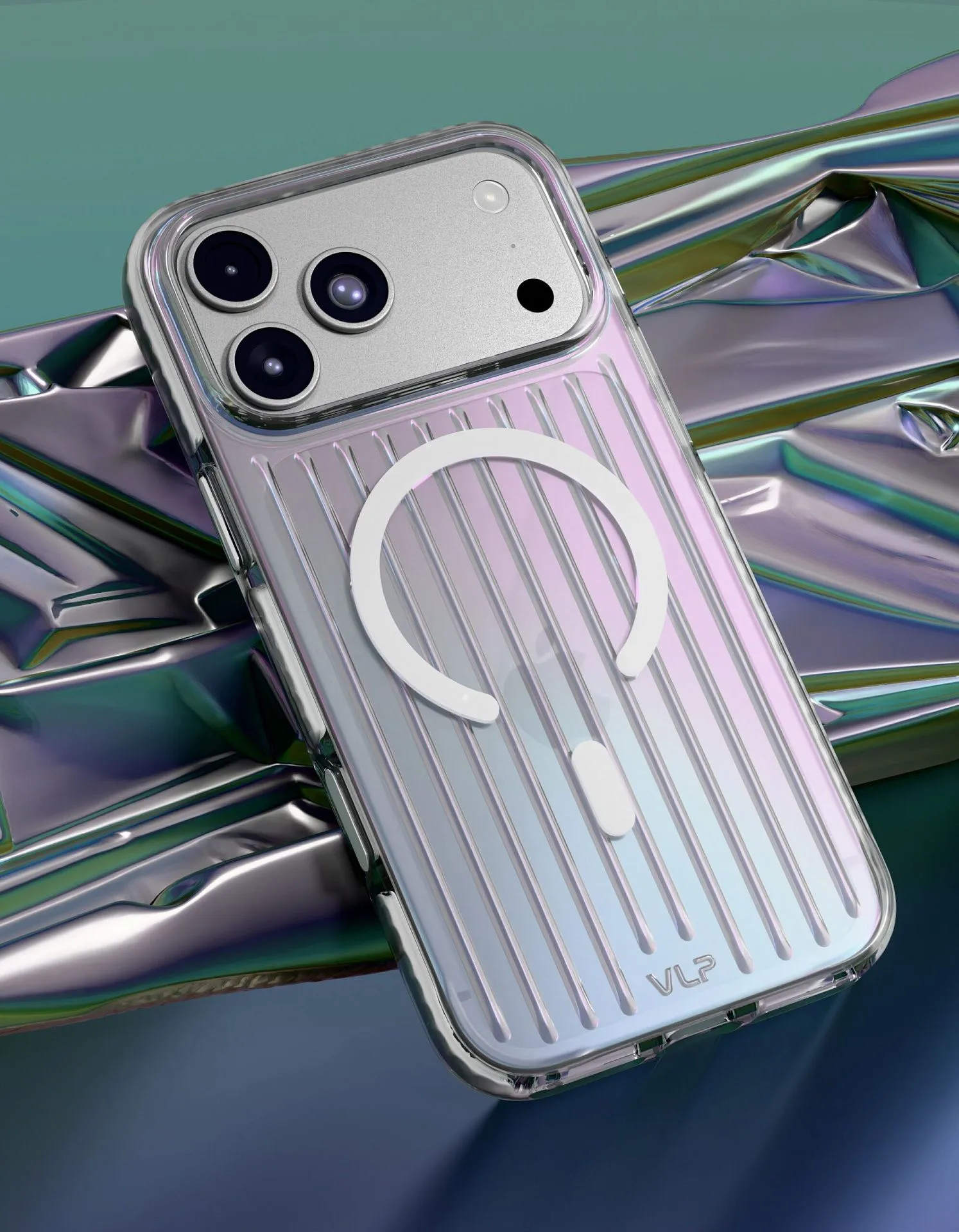 Чехол защитный VLP Pulse Case с MagSafe для iPhone 18 Pro Max, перламутрphoto1