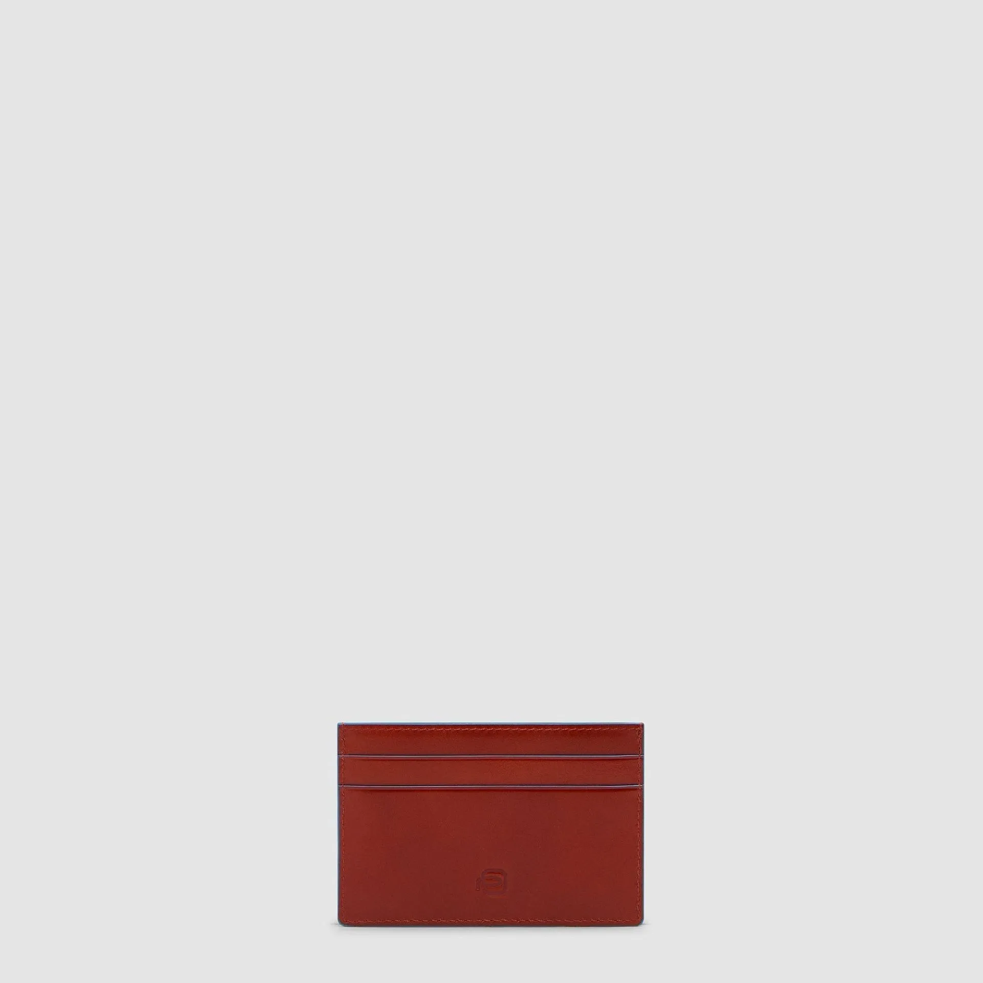 Тонкий картхолдер из кожи на 4 карты с RFID-защитой Piquadro PP7254B2R/CU4, коричневыйphoto1
