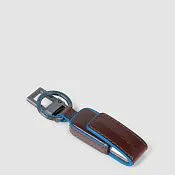 Кожаный брелок с USB-накопителем 256 ГБ Piquadro AC6567B2/MO, коричневый
