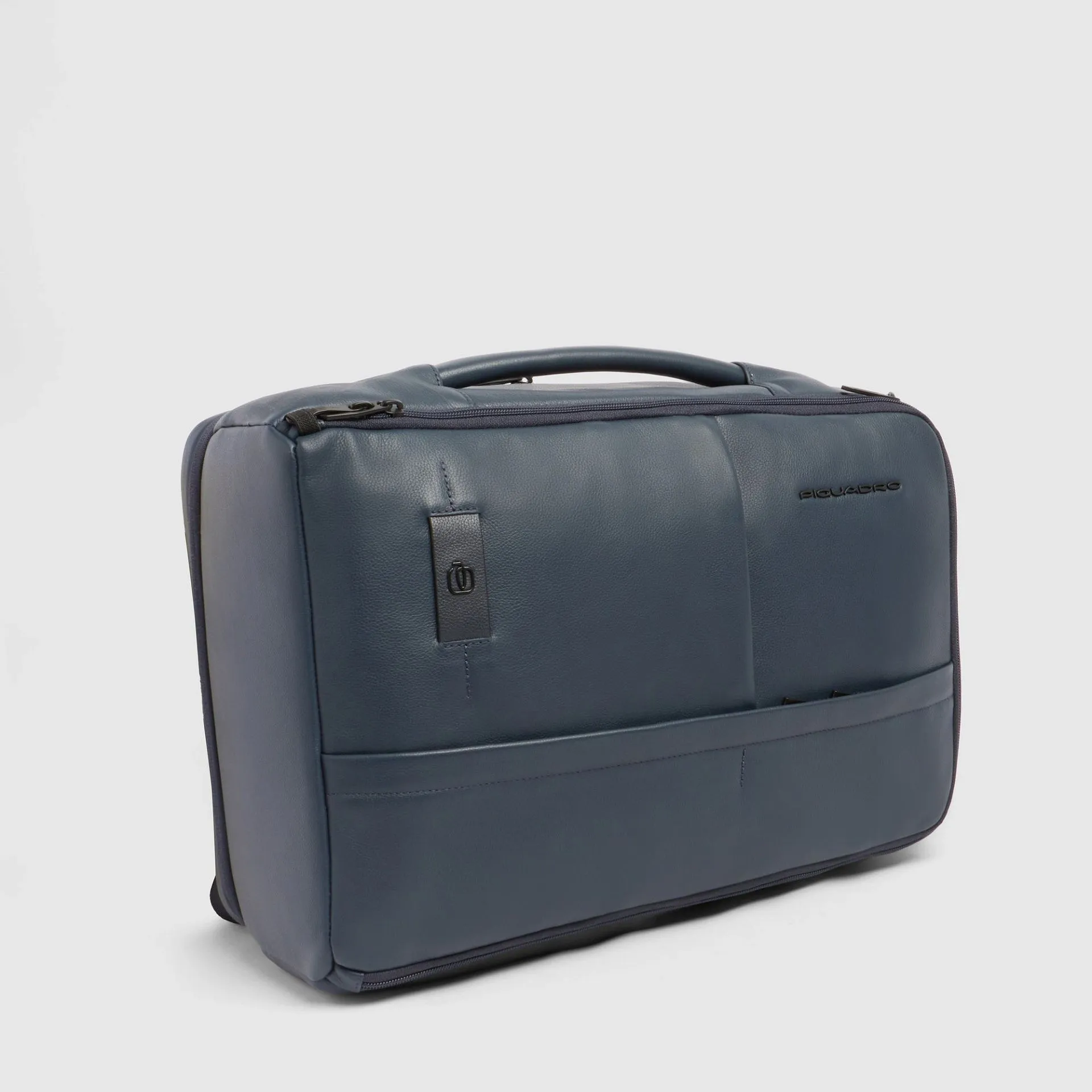 Кожаный рюкзак для ноутбука 15,6" с RFID-защитой Piquadro CA7162W137/BLU, синийphoto6