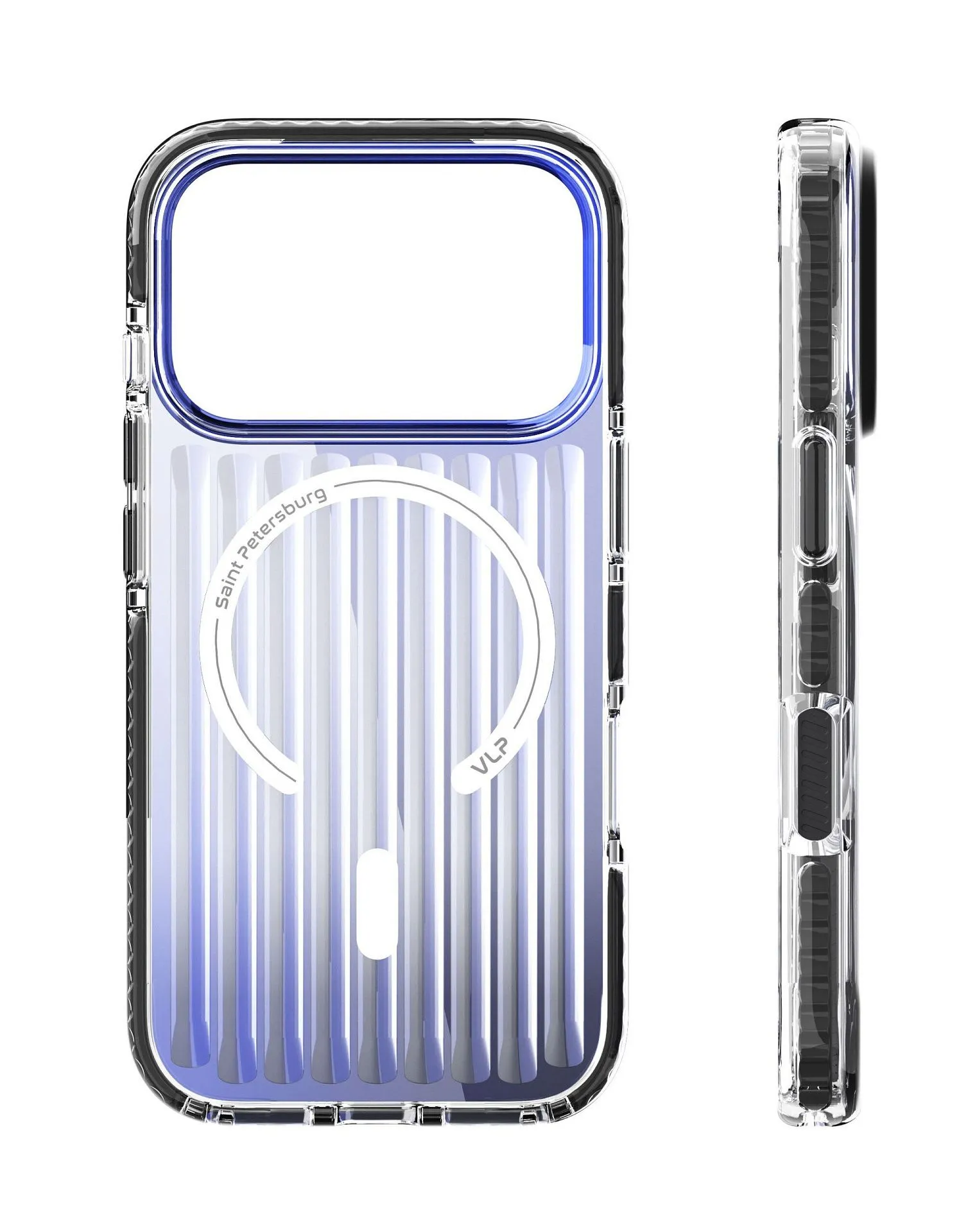 Чехол защитный VLP Pulse Case с MagSafe для iPhone 17 Pro, черныйphoto2