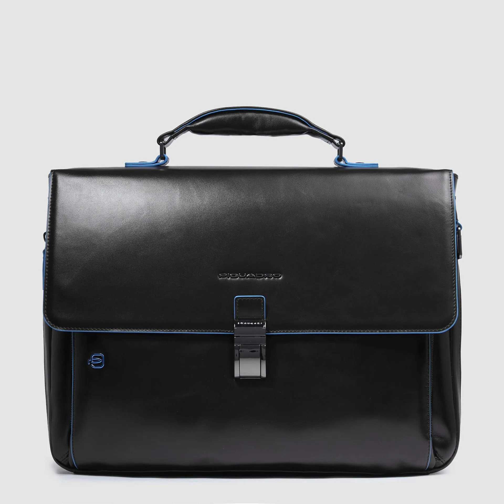 Кожаный портфель с расширением объёма для ноутбука 15" Piquadro CA3111B2/N, чёрныйphoto0