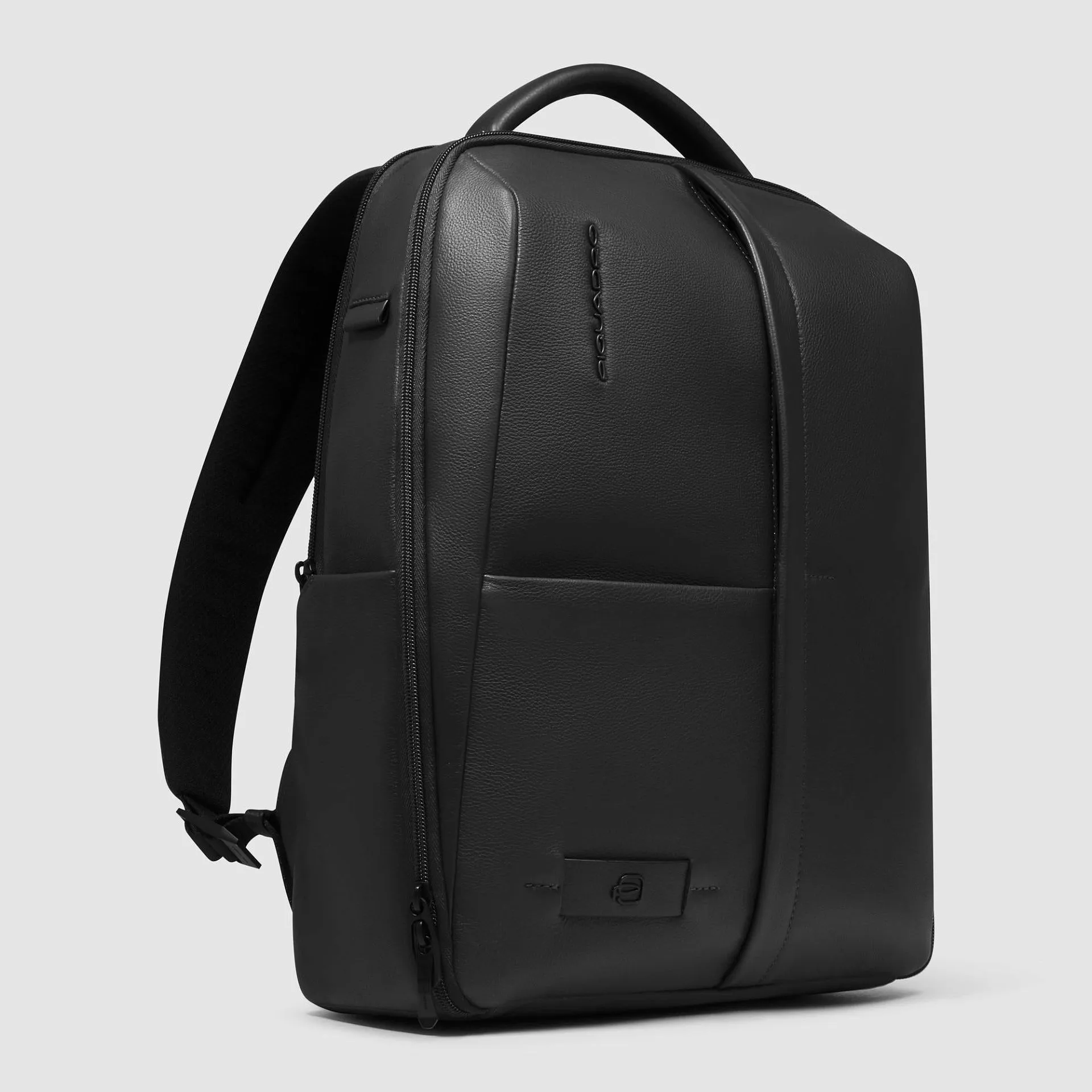 Кожаный рюкзак для ноутбука 14" с RFID-защитой Piquadro CA6766W137/N, чёрныйphoto1