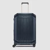 Расширяемый чемодан на 4 колёсах с двойным доступом Piquadro BV7246PQL/BLUO, синий