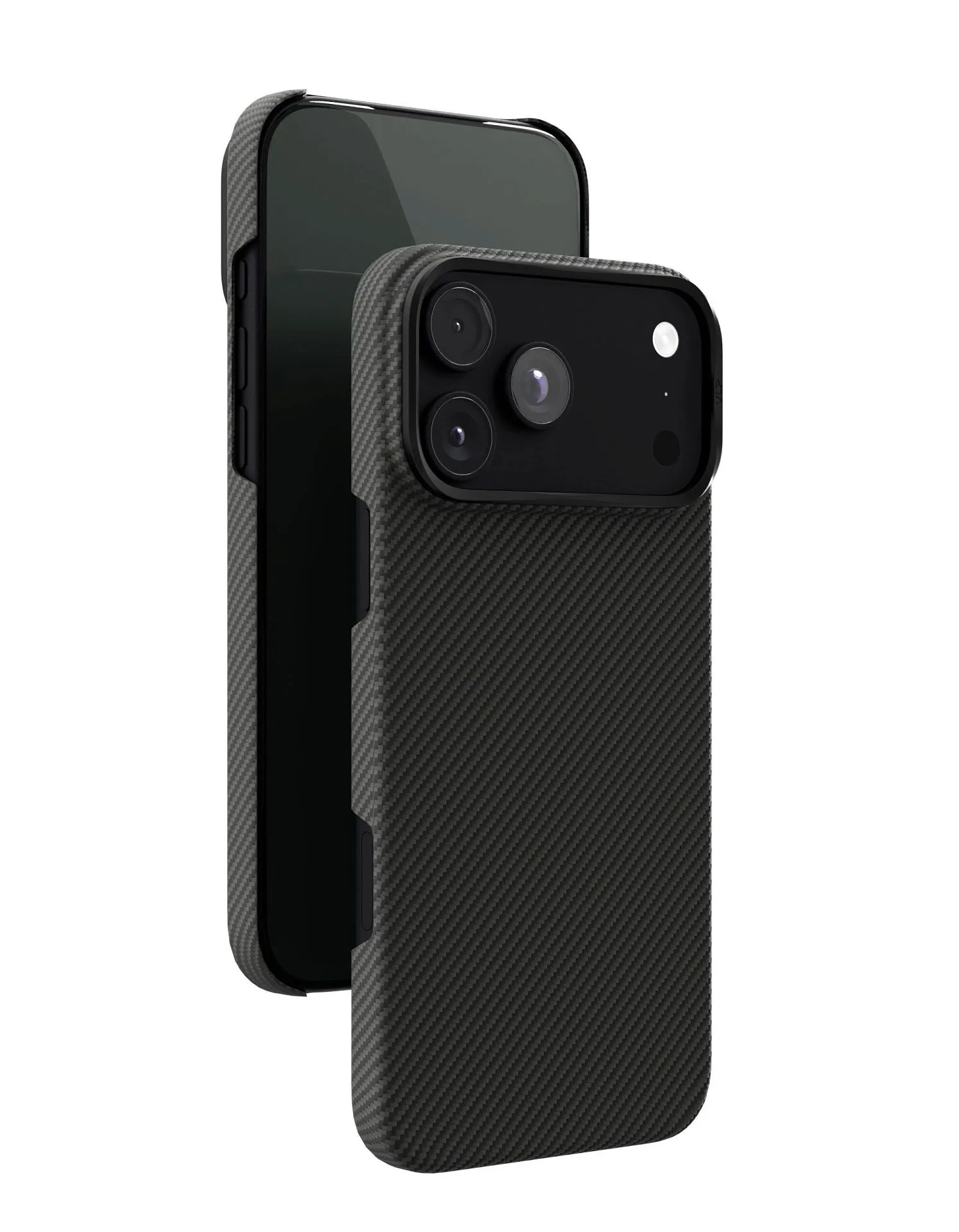 Чехол защитный VLP Kevlar Case с MagSafe для iPhone 18 Pro Max, черныйphoto7