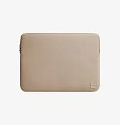 Чехол-конверт UNIQ Cyprus Textured Neoprene Water-Resistant для ноутбуков до 14", коричневый (Nude Brown)