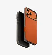 Чехол UNIQ Lyden DS для iPhone 17 Pro Max, оранжевый (Flame Orange)