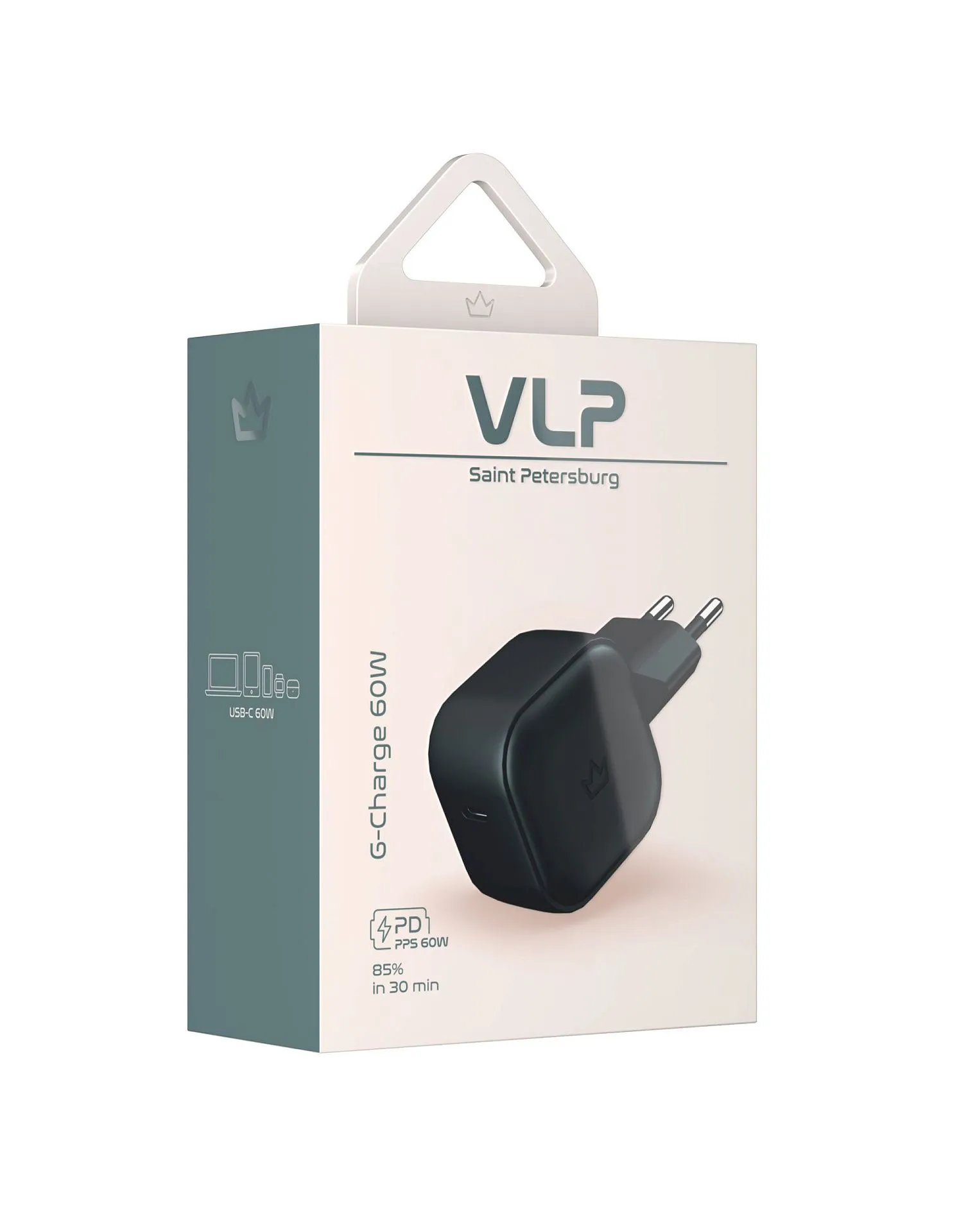 Сетевое зарядное устройство VLP G-Charge 60Вт USB-C, черныйphoto5