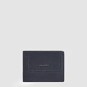 Мужское портмоне из кожи на 4 карты с RFID-защитой Piquadro PU257S146R/BLU, синий