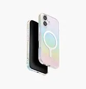 Чехол UNIQ Iridescia для iPhone 17, голографический (Holo Quartz)