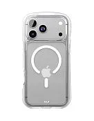 Чехол защитный VLP Bubble Case с MagSafe для iPhone 17 Pro Max, белый