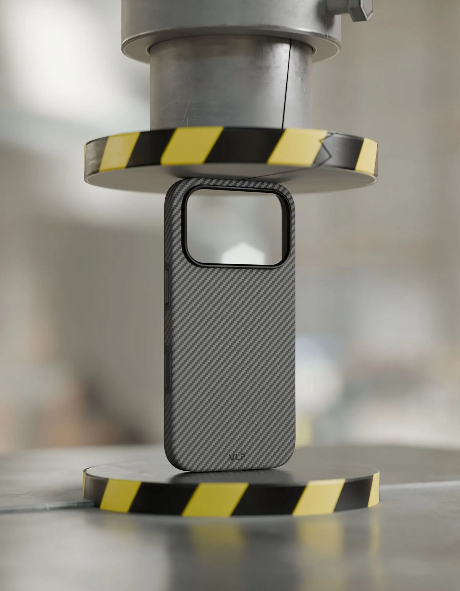Чехол защитный VLP Kevlar Hybrid Case с MagSafe для iPhone 18 Pro, черныйphoto7