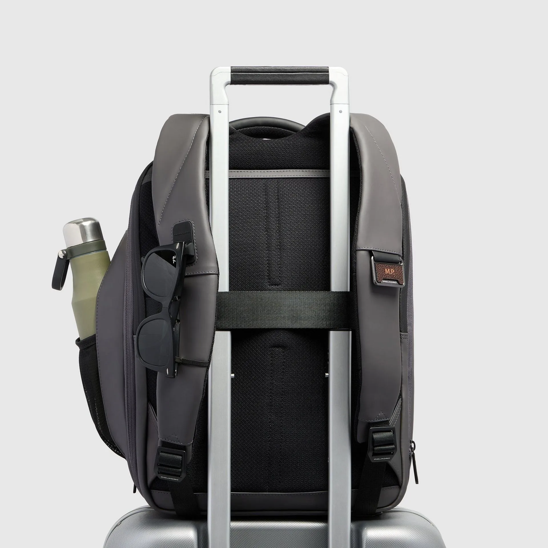 Дорожный рюкзак для ноутбука 14" с системой расширения Piquadro CA7151W146/VE, зелёныйphoto2